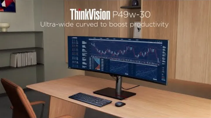 Lenovo ThinkVision P49w-30 Monitor Video video thumbnail