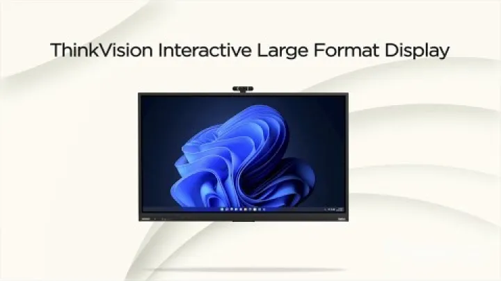 ThinkVision Interactive LFD Scenario Video video thumbnail