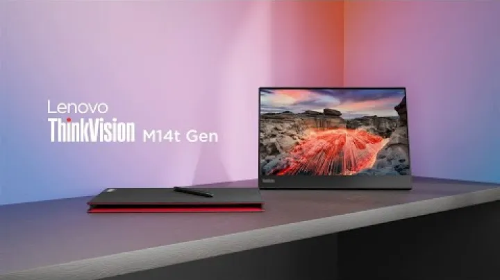 Lenovo ThinkVision M14t G2 Portable Monitor Product Tour Video video thumbnail