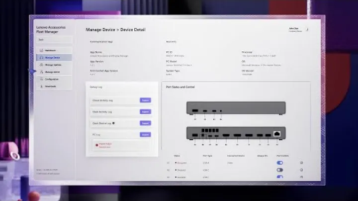 Lenovo Accessories Fleet Manager Tutorial Video video thumbnail