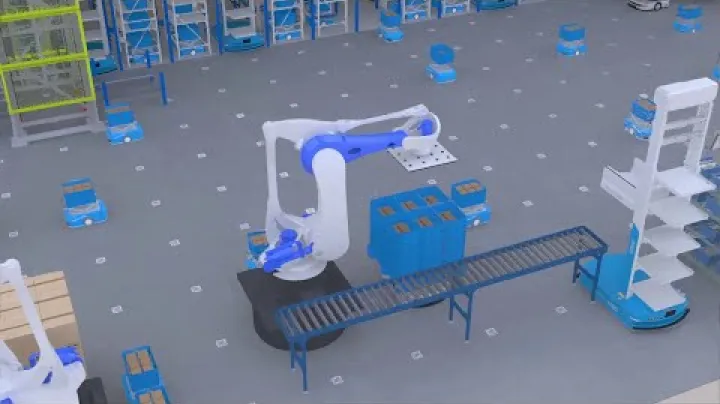 Automated Storage & Retrieval Systems (AS/RS) Visualization Video video thumbnail