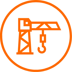 workstation computer crane icon